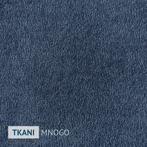 Фото материала велюра “Cf2502-8” (однотонный синий)