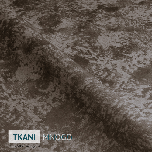 Фото внешнего вида велюра “Bars-9” (однотонный, узор коричневый)