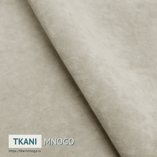 Фото внешнего вида велюра “3” (однотонный бежевый)