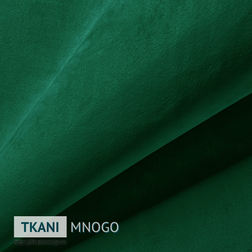 Фото фактуры велюра “18” (однотонный зеленый)