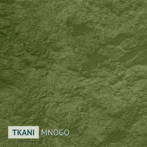 Фото обивки велюра “NT-8” (узор зеленый)