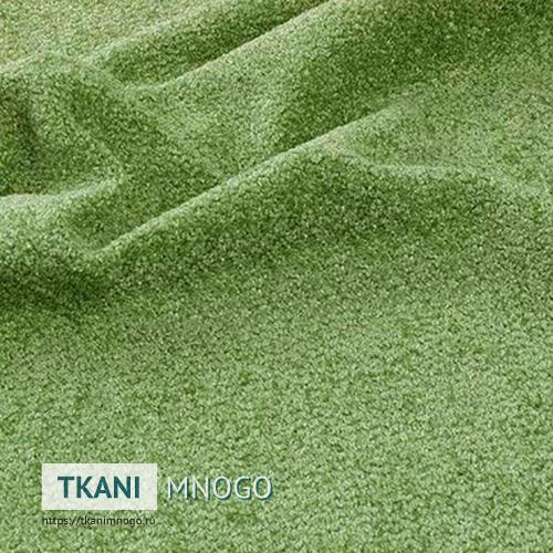 Фото 7LIGHTGREEN цвет зеленый однотонный Обивочная ткань Велюр