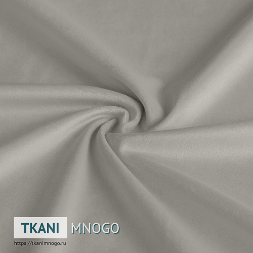 Фото материала F1-30(арт.) - серый однотонный. Производитель Китай. Замша - внешний вид.